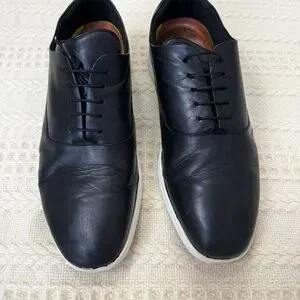 Wolf & Shepherd Crossover Longwing Black Leather Hybrid Sneakers Size US 15M Crossover™ Longwing | Hybrid Dress Shoes | WOLF & SHEPHERD  main image 3